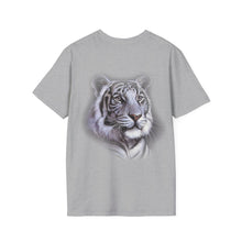 Hello Summer & Tiger in Back Unisex Softstyle T-Shirt