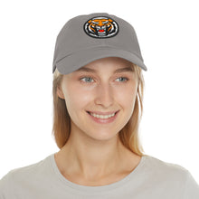 Tiger - Dad Hat with Leather Patch (Round)