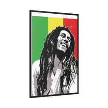 Portrait Bob Marley The Legend Matte Canvas W Black Frame