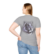 Hello Summer & Tiger in Back Unisex Softstyle T-Shirt