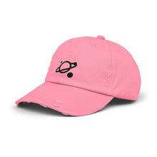 Unisex Distressed Saturn Cap