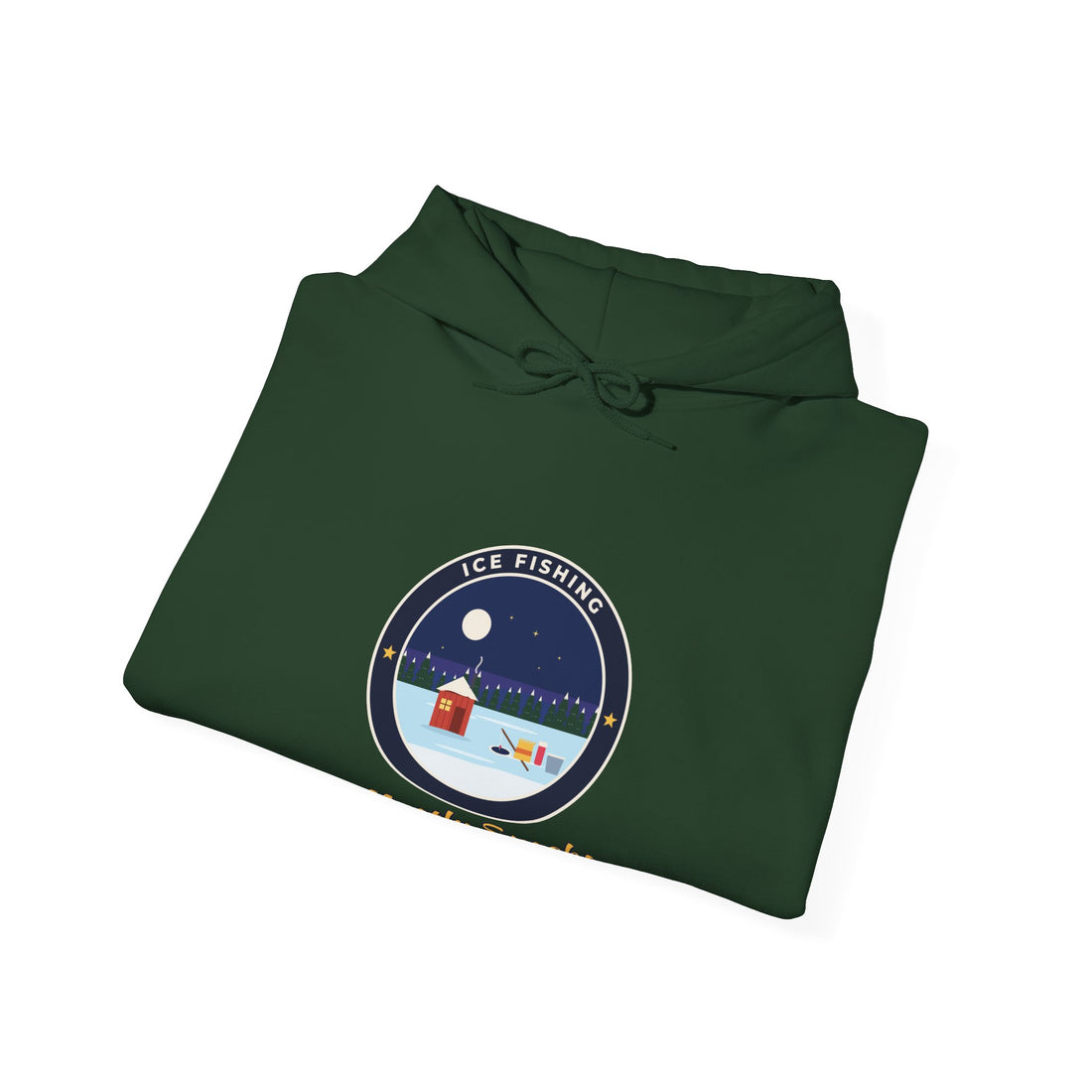 Ice Fishing (Mostly Snacks) Hoodie