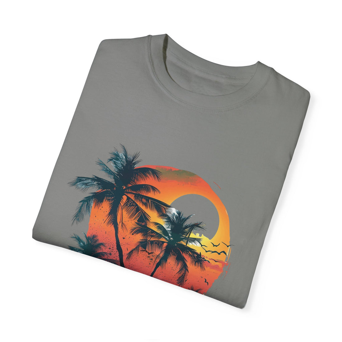 Summer Time - Sunshine Unisex Garment-Dyed T-shirt Love My Cat