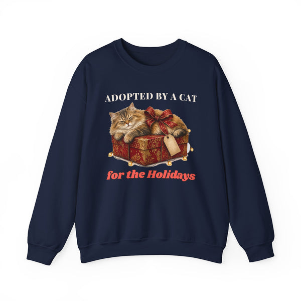 Adopted by a Cat for the Holidays