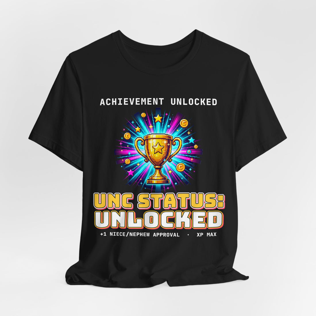 Unc Status Unlocked Funny Uncle T-Shirt