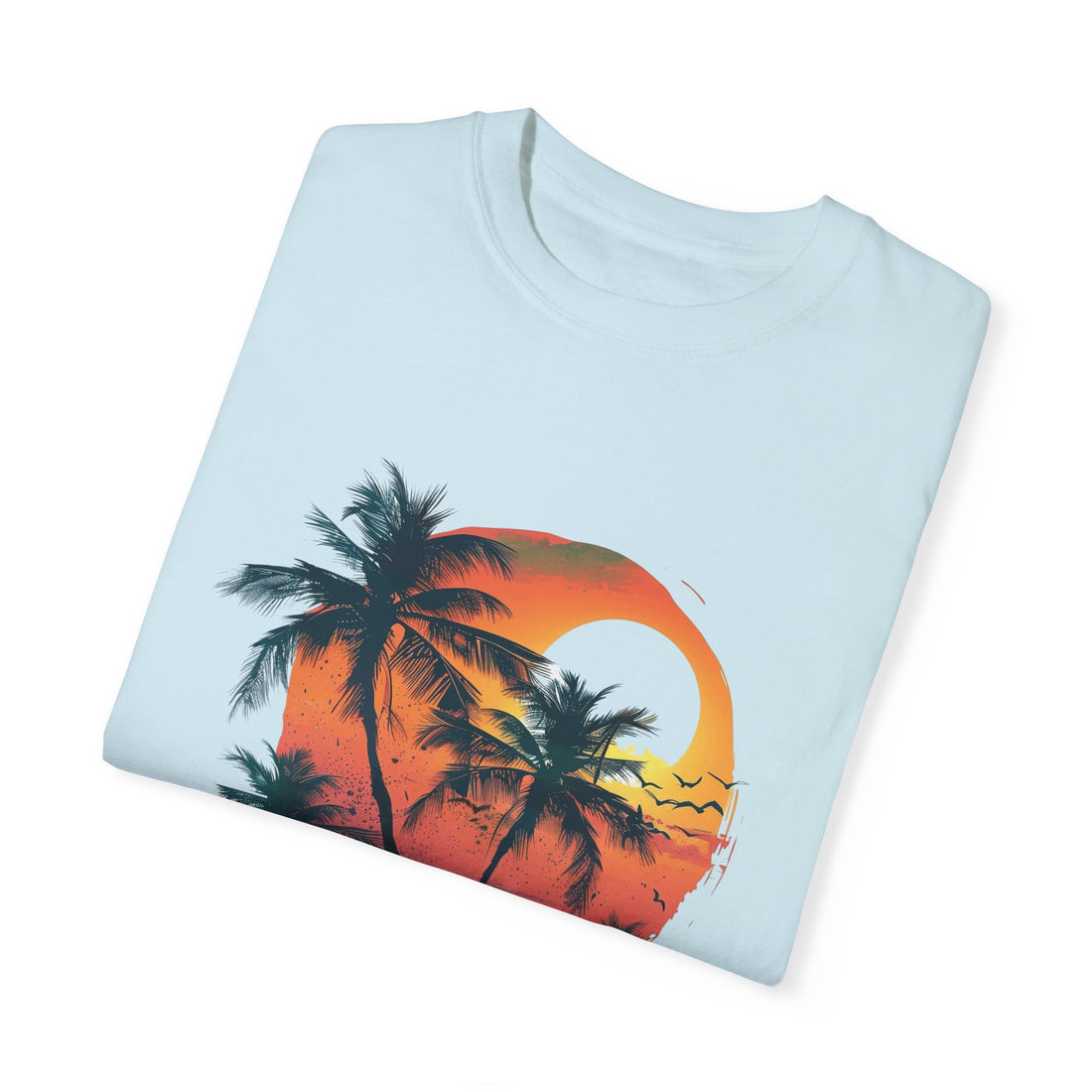 Summer Time - Sunshine Unisex Garment-Dyed T-shirt Love My Cat