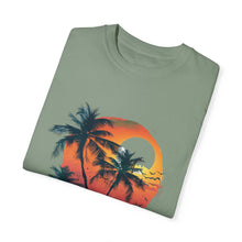 Summer Time - Sunshine Unisex Garment-Dyed T-shirt Love My Cat