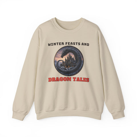 Winter Feasts And Dragon Tales Sweatshirt