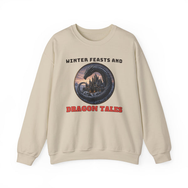 Winter Feasts And Dragon Tales Sweatshirt