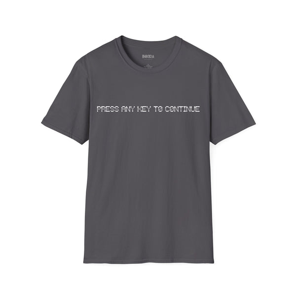 Press Any Key To Continue - T-Shirt