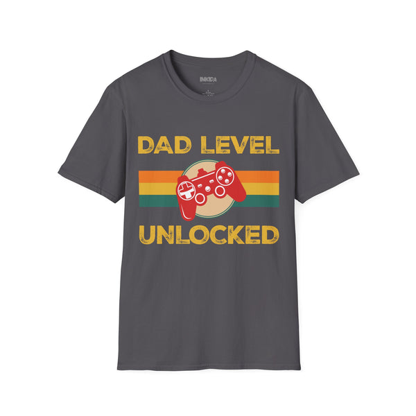 Dad Level Unlocked - T-Shirt