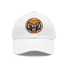 Tiger - Dad Hat with Leather Patch (Round)
