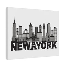 New York City Matte Canvas, Stretched, 0.75