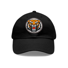 Tiger - Dad Hat with Leather Patch (Round)
