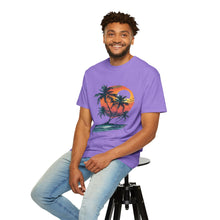 Summer Time - Sunshine Unisex Garment-Dyed T-shirt Love My Cat