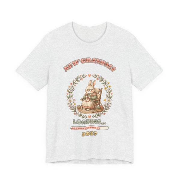 New Grandma Loading 2027 pregnancy announcement t-shirt by Inkida, view 2