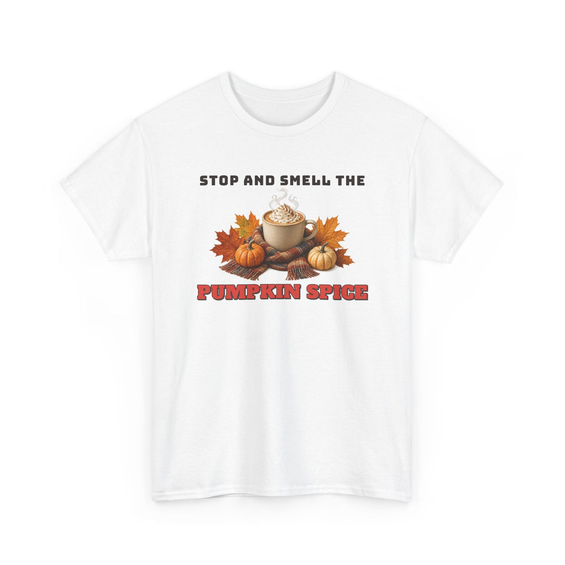 Stop and Smell the Pumpkin Spice Plus Size Tee