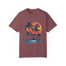 Summer Time - Sunshine Unisex Garment-Dyed T-shirt Love My Cat