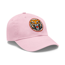 Tiger - Dad Hat with Leather Patch (Round)