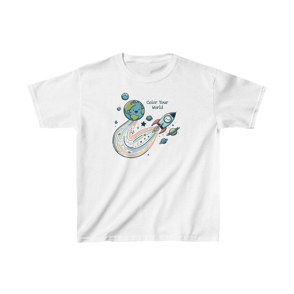 Color Your World Kids Heavy Cotton Tee