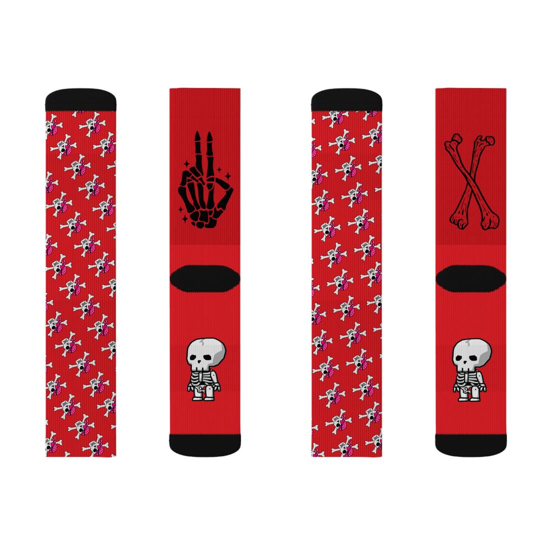 Skull and Crossbones - Sublimation Socks