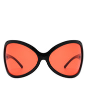 Luna - Oversized Triangle Butterfly Shape Women's Sunglasses